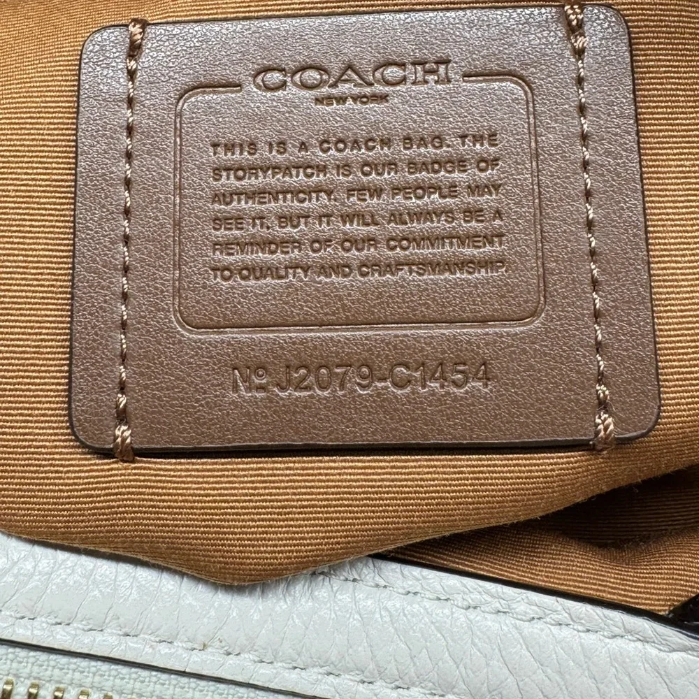 Coach Maya Pebble Leather Shoulder Bag